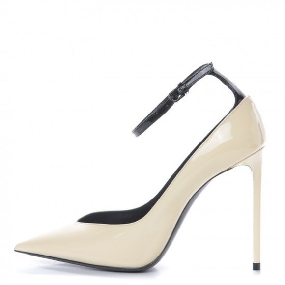 Brand New Saint Laurent Zoe Ankle Strap Heels SZ 40 - Picture 1 of 13